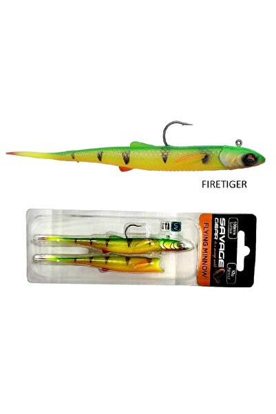 Savage Gear Flying Minnow 12gr 10cm Yapay Silikon Balık No:Firetiger