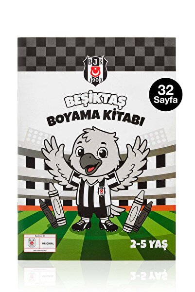 Beşiktaş Boyama Kitabı Küçük Kartal 2-5 Yaş - Lisanslı Orijinal