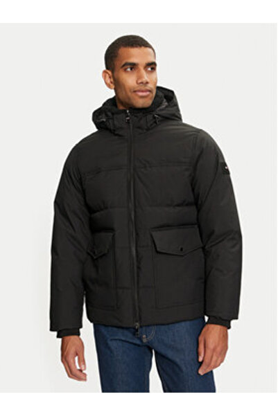 Tommy Hilfiger Geacă de iarnă pentru bărbați MW0MW37125 Negru