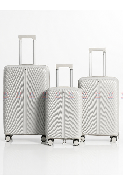 WAF Unbreakable 3-Piece Luggage Set 20/24/28 Inch, TSA Lock, 360° Spinner Whe...