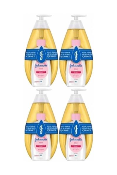 Johnson's Johnsons Baby Şampuan 750ml+yağ 200 ml 4 Lü Set
