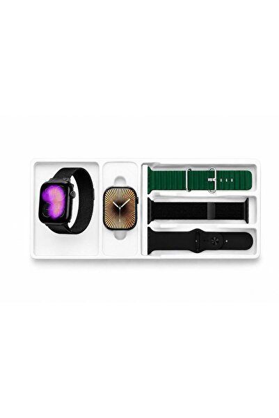WISME X65 Multi-Function Smart Watch with 3 Interchangeable Straps | Waterproof