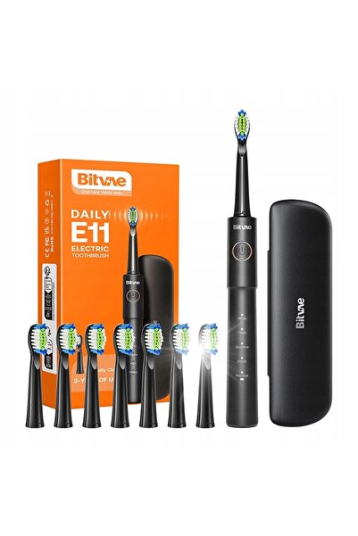 NO BRAND Periuță de dinți sonică BITVAE BV E11 Negru