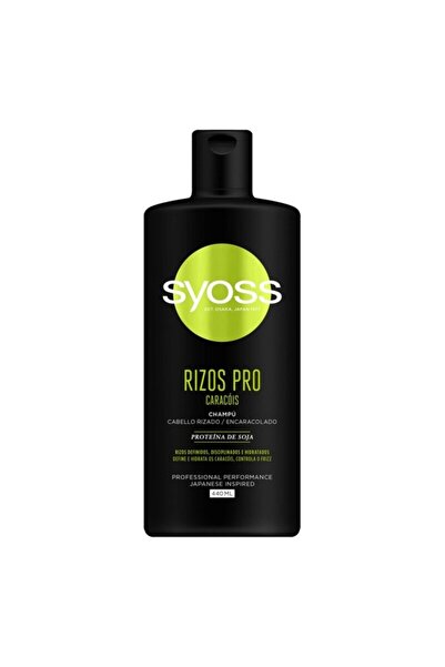 Syoss Șampon Rizos Pro 440 ml, Pentru păr creț și ondulat, Hidratare și defin...