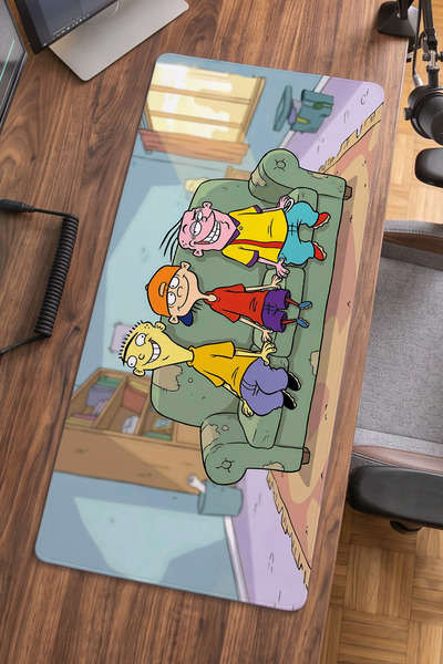 Milura Ed Edd Ve Eddy 40x90 ProControl Mouse Pad Gaming Mousepad Kaymaz Taban...