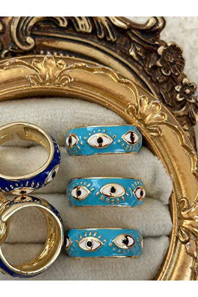 lumirajewel Blue charm seri yüzük