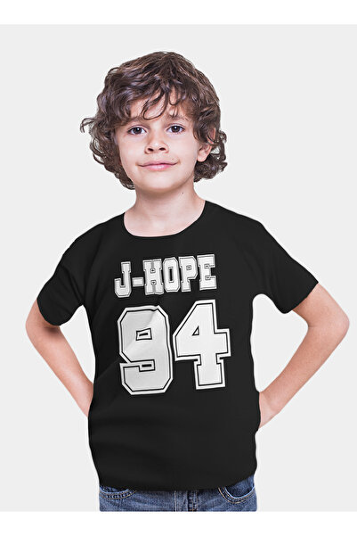 Generic عالم الموضة تيشرت قطن بطباعة عالية الجودة بتصميم BTS J-HOPE