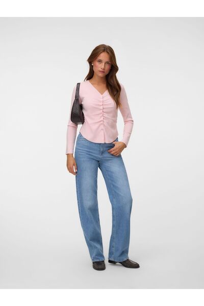 Vero Moda Strickpullover VMROSA Strickjacke