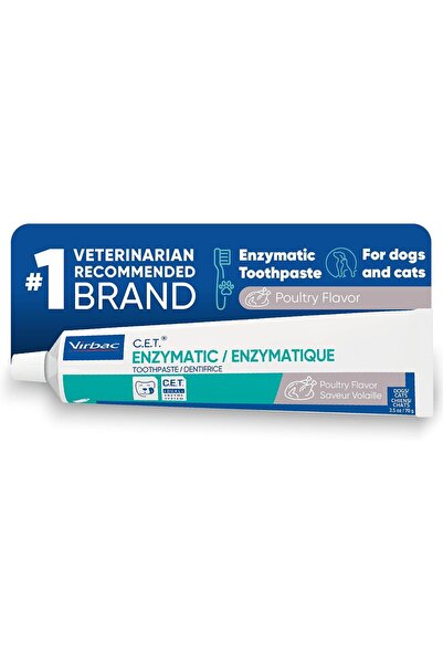 Virbac C.E.T. Enzymatic Toothpaste | Removes Bad Breath by Removing Plaque an...