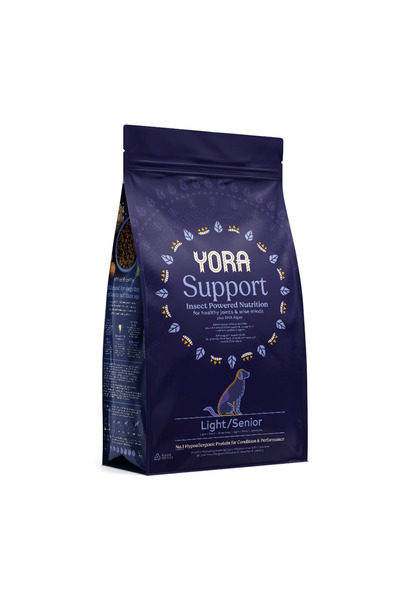 Yora Pet Foods Support Insect Protein Light/Senior Dry Dog Food