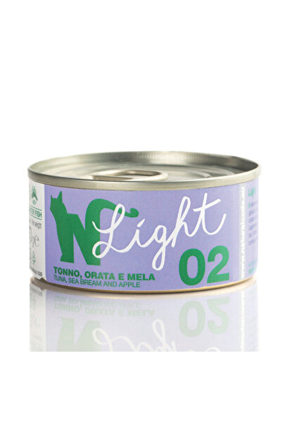 Natural Code Light 02 Tuna Sea Bream & Apple Wet Cat Food 70G