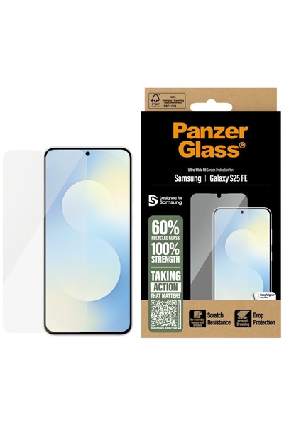 CARE by PanzerGlass® PanzerGlass Υπερευρείας Εφαρμογής Σκληρυμένο Γυαλί για S...