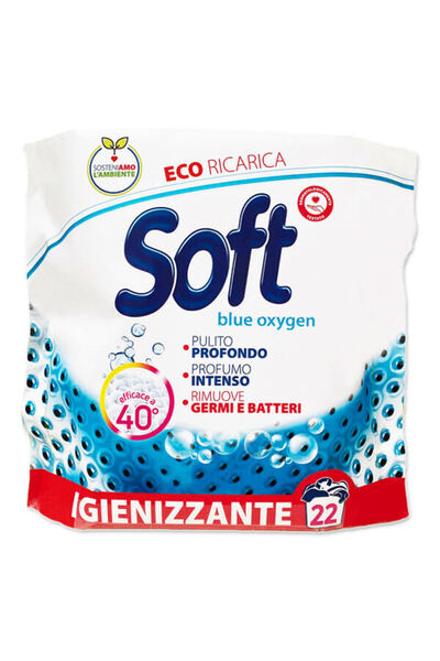 SOFT ΣΚΟΝΗ ΠΛΥΝΤΗΡΙΟΥ 22μεζ. (1,1kg) - (BLUE OXYGEN)