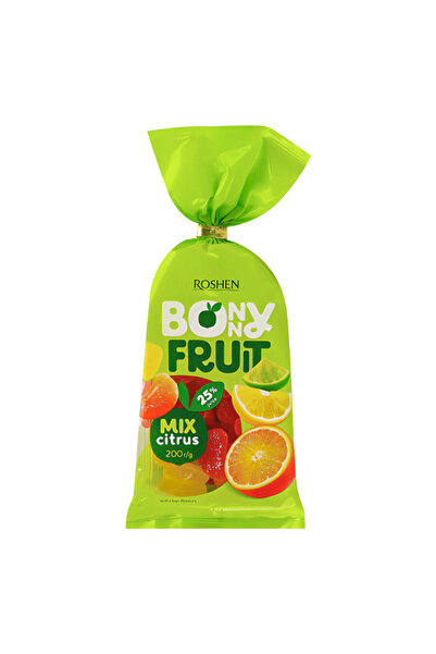 Roshen BONNY FRUIT JELLY ΚΑΡΑΜΕΛΕΣ 200gr. - (CITRUS MIX)