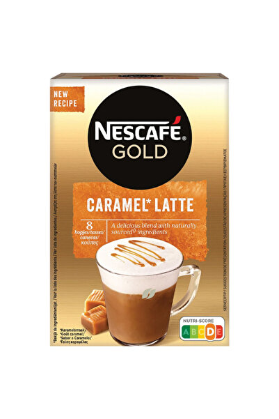 Nescafe ΓΚΟΛΝΤ ΚΑΠΟΥΤΣΙΝΟ ΚΑΡΑΜΕΛ ΛΑΤΕ 136γρ. (8x17γρ.)