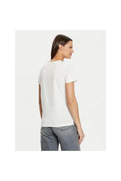 Guess Tricou de damă W5RI19I3Z14 Alb