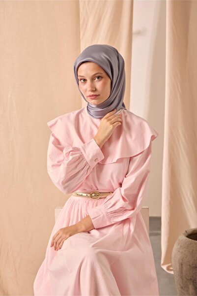 Silk Home Plain Shiny Scarf 75006-80
