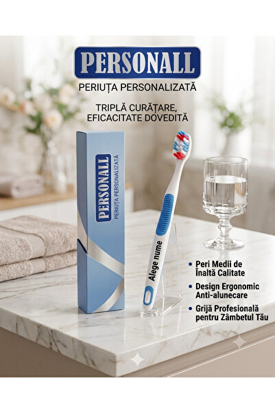 Generic Brand Periuță de Dinți Personalizată cu Nume Gravat VALI PERSONALL - ...