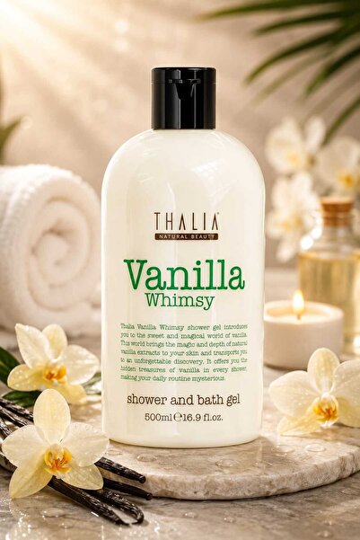 AKDENİZ VİTAMİN Thalia Vanilya Kokulu Nemlendiricili Duş Jeli 500ml