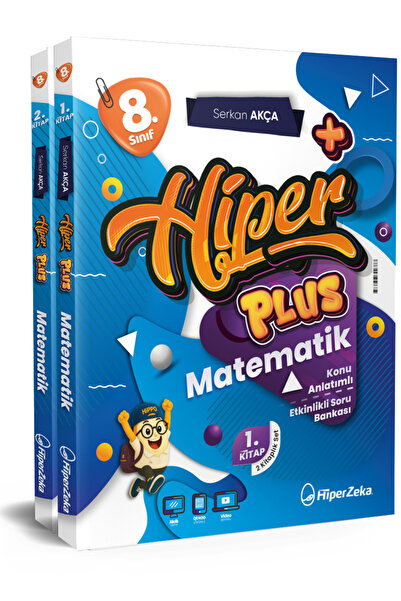 HiperZeka 2027 8. Sınıf Hiper Plus Matematik Konu Anlatımlı & Etkinlikli Soru...