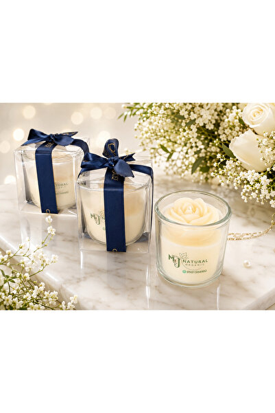 MTJ Natural Organic 25-Piece 100% Natural Beeswax Jasmine Wedding & Engagemen...