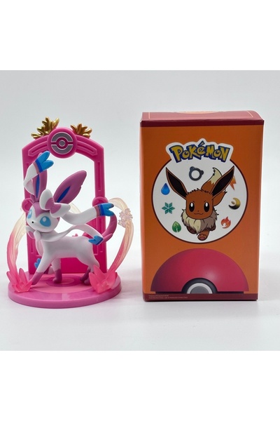 Choice8 Bandai Sylveon Pokemon Eeveelution Figure Set Eevee Sylveon Espeon Gl...