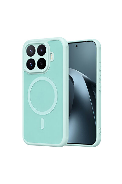Techsuit Θήκη για Xiaomi 17T Pro, HaloFrost II MagSafe, αντικραδασμική, πράσι...