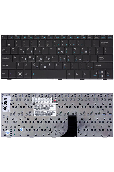 OEM Greek Laptop Keyboard ASUS EEE PC 1001 1001 1001HA 1001PED 1001PX 1002HA ...