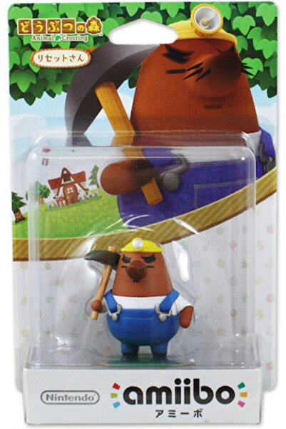 Nintendo Amiibo Animal Crossing Ριζέτο-Σαν Φιγούρα Χαρακτήρα για Switch
