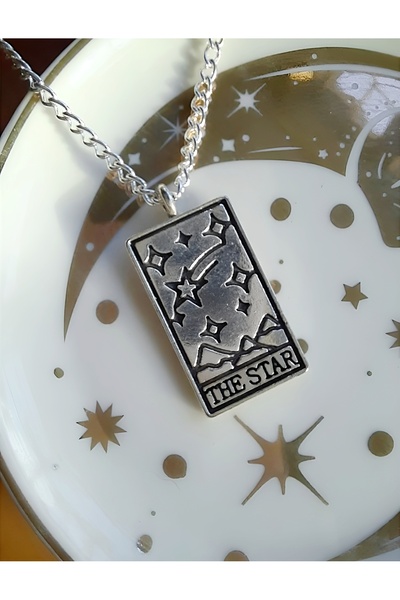 KİRAZ ÇİÇEĞİ JEWELRY THE STAR TAROT KOLYE