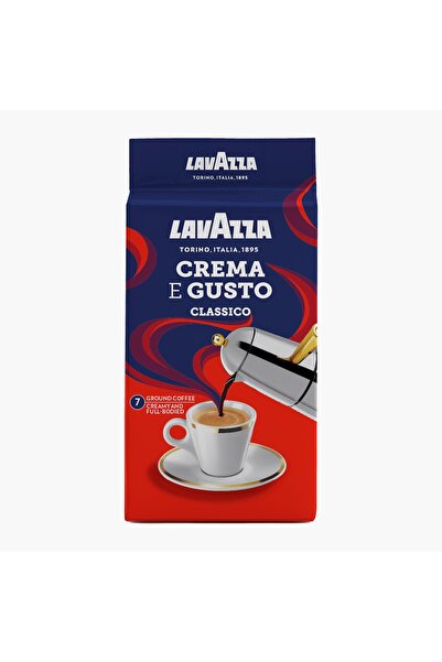 LavAzza Crema e Gusto - Cafea Macinata, Import Italia, 250g, Arabica si Robusta