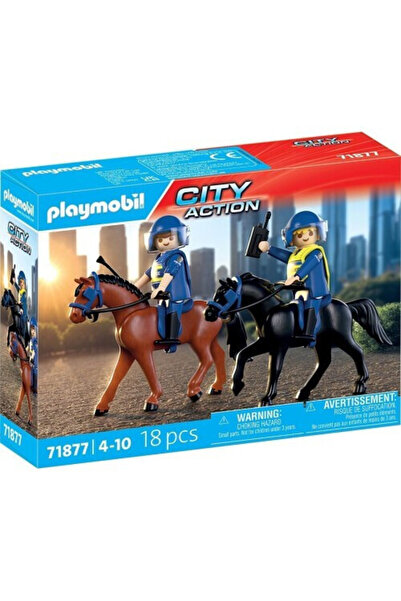 Playmobil Αστυνομική Μονάδα Επικινητούμενων Αλεξικραδασμικών Αστικής Δράσης γ...