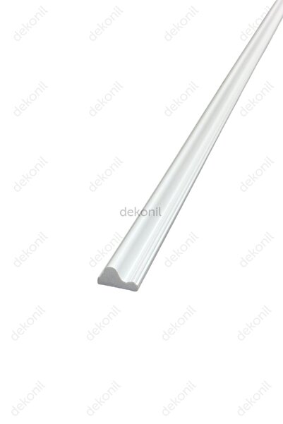 Dekonil 4cm ve 2,5 cm Boyanabilir Hazır Kesilmiş Duvar Çıtası Paketi 3'lü (120cm*70cm) 45° Kesimli