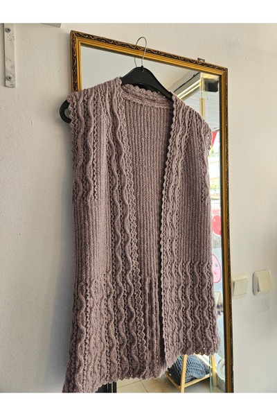 gizemli örgü evi çeyizlik örgü yelek