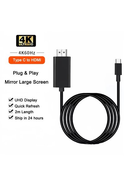 Choice1 kebidumei 4K 60hz KEBIDUMEI 4K 60Hz Type C to HDMI Cable Type C Adapt...
