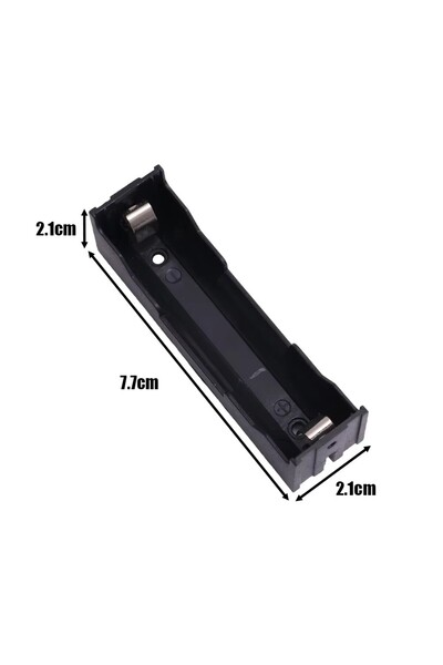 Choice 1 slot-1pcs 1-4pcs 18650 Battery Plastic Case 1X 4X 18650 Battery Hold...