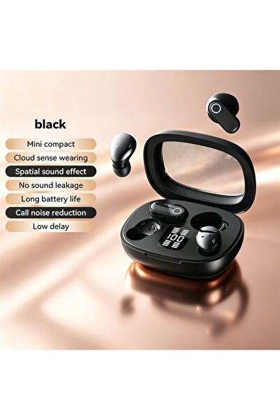Choice8 B56 Black Electroplated TWS In-Ear Wireless Earphone Long Battery Lif...