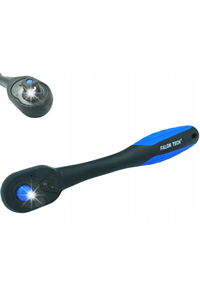 Falon Tech Cheie cu clichet cotită de 1/2 pentru set de chei tubulare