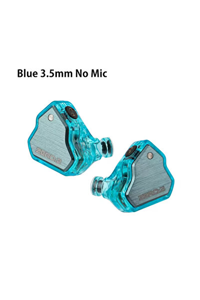 choice2 سماعات أذن سلكية زرقاء 3.5 بدون ميكروفون 7Hz x Crinacle Zero 2، سماعا...