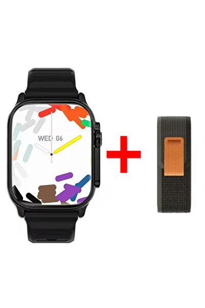 Choice1 Black and Strap Watch 10 Ultra Smart Watch 49mm 2026 New NFC Men Wome...