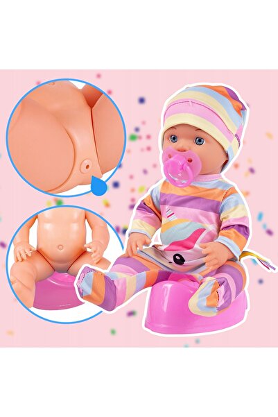 NO BRAND LALKA BOBAS robi siku SET SCAUN DE HRĂNIT NOSIDEŁKO + ACCESORII