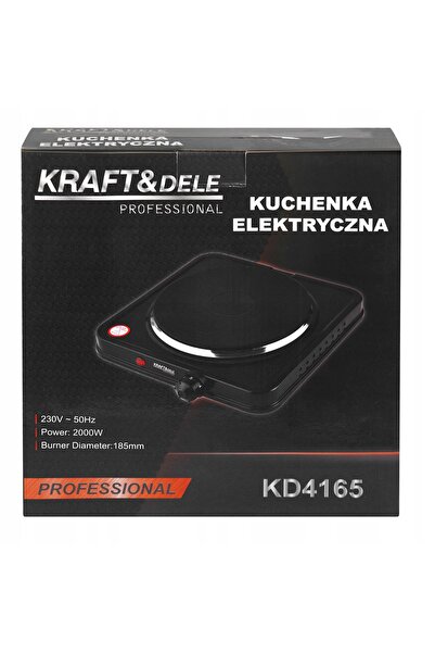 Kraft&dele ARAGAZ ELECTRIC PORTABIL DE CAMPING 2000W, CU UN SOAREL, DE MÂNĂ