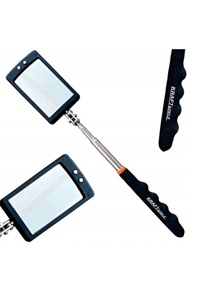 Kraft&dele Oglindă de inspecție telescopică iluminată cu LED