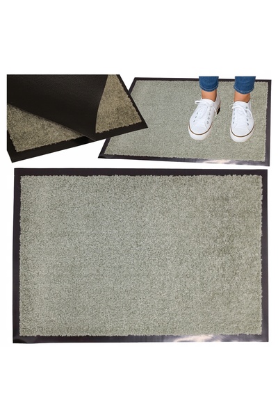 Allvo Covoraș de intrare mare, de cauciuc, absorbant, pentru sub ușă - 40x60 cm