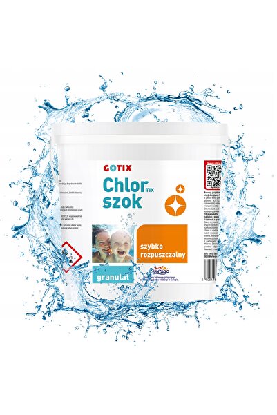 Gotix Clor pentru piscină, Chimie piscină, Granule de clor pentru șoc, pentru...