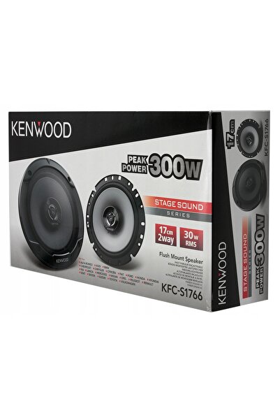 NO BRAND Kenwood Kfc-S1766 Difuzor auto 2 căi 300 W Set 2 bucăți