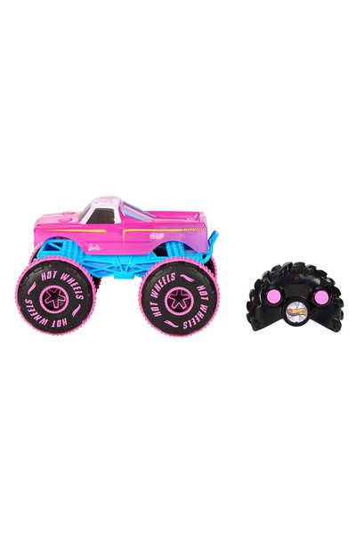 HOT WHEELS Monster Trucks Barbie Vehicul de jucărie cu telecomandă 4+ JHW58