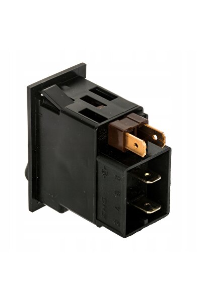 NO BRAND Comutator lumini de avertizare Rooster 12V 42x22mm