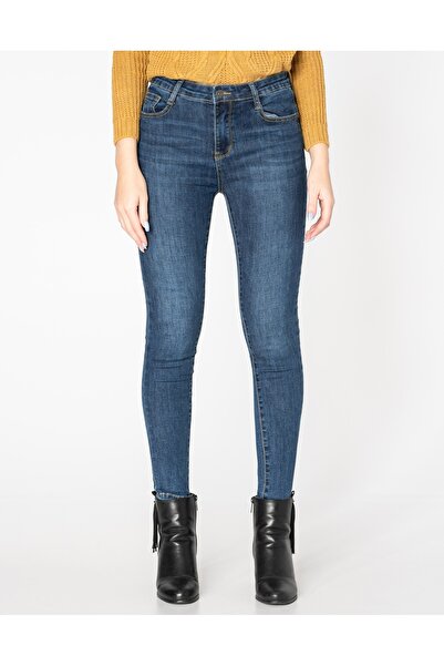 NO BRAND Blugi Rurki Slim Push-Up pentru femei, cu talie înaltă, elastici, 69...