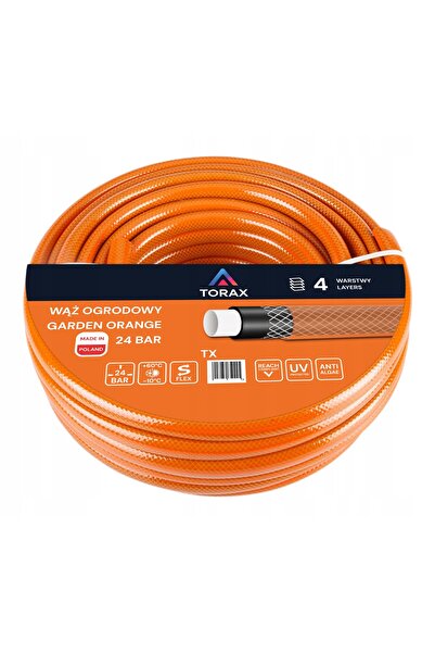 Torax Torna Furtun de grădină 4 straturi 24 bar 3/4 " 20m ranforsat pentru ap...